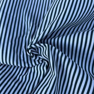 Algodón 100% cuadros azules pequeños