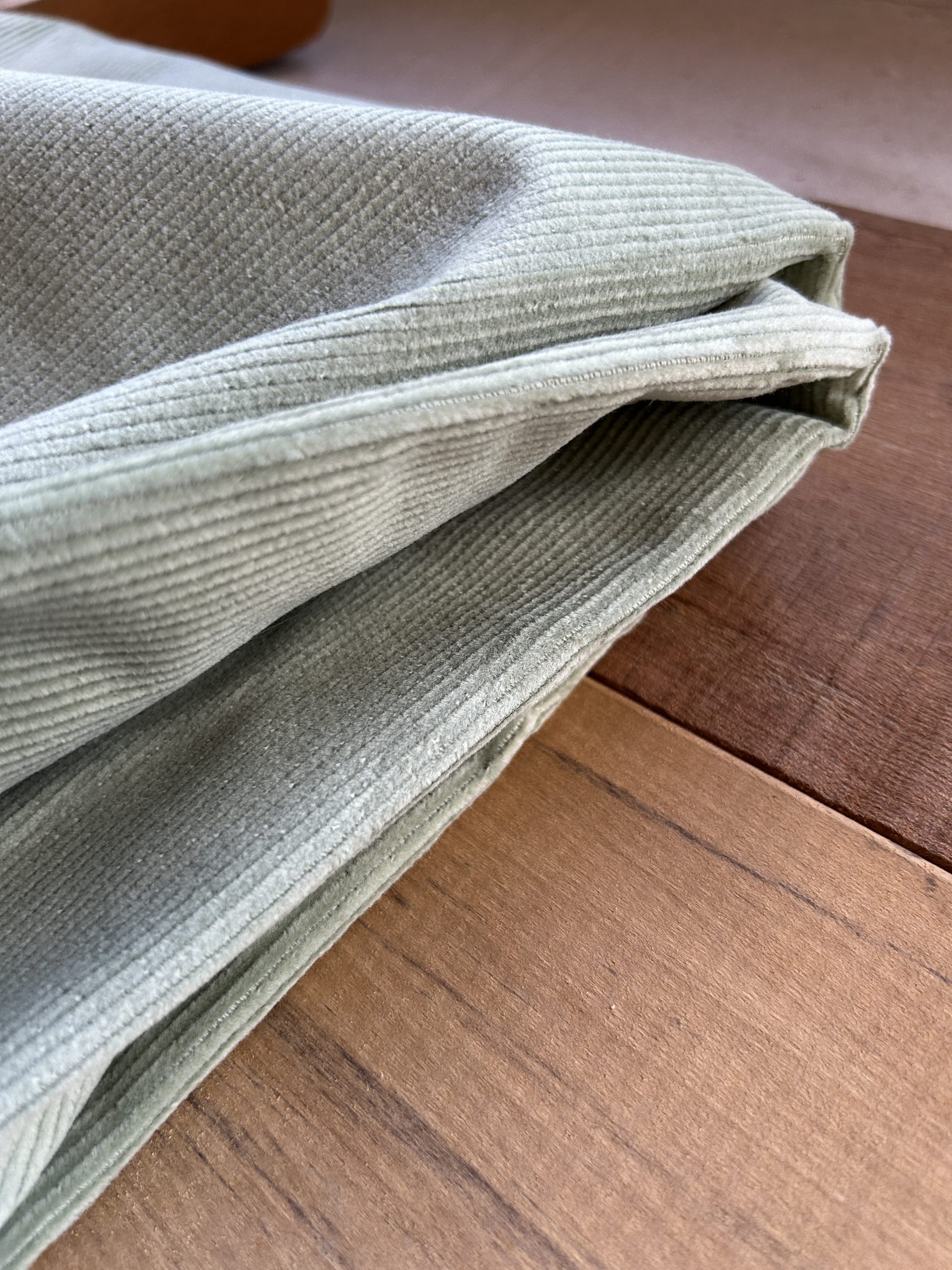 Cotele algodón verde pastel - Imagen 4